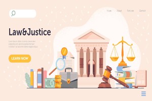 law firm homepage design